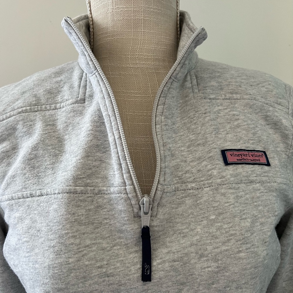 Women's Gray Pullover Sweater - Picture 4 of 8